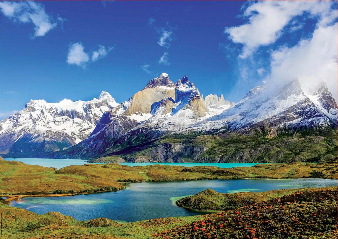 Torres Del Paine, Patagonia Travel Jigsaw Puzzle