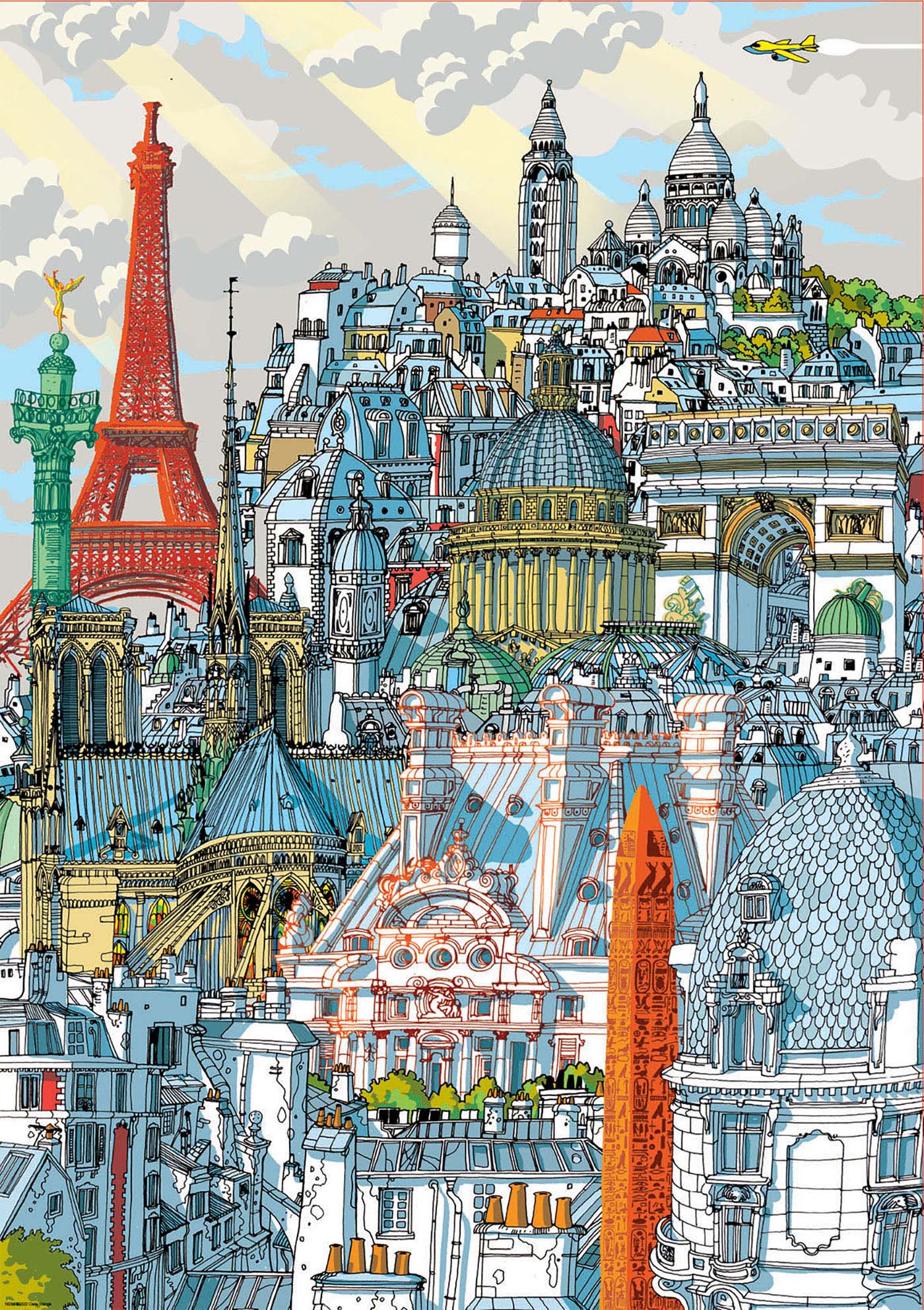 Paris City Paris & France Jigsaw Puzzle