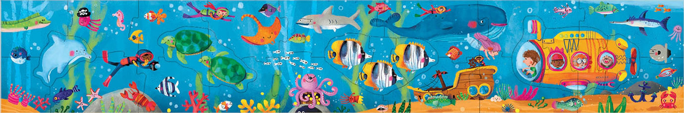 Underwater World Sea Life Jigsaw Puzzle