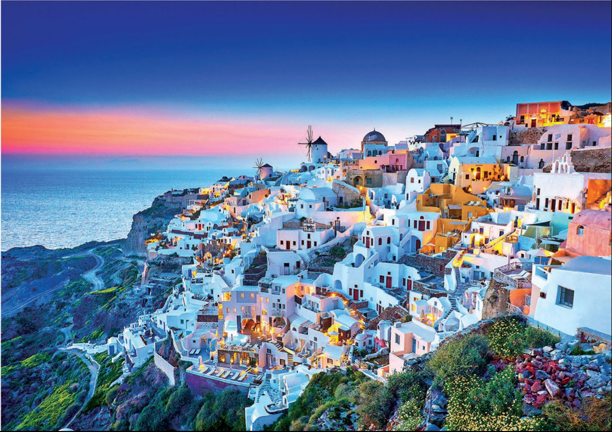Santorini Greece Jigsaw Puzzle