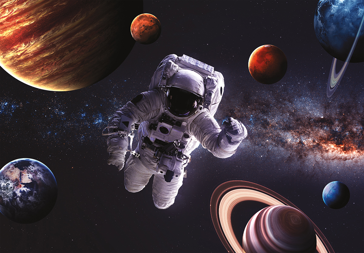 Outer Space Space Jigsaw Puzzle