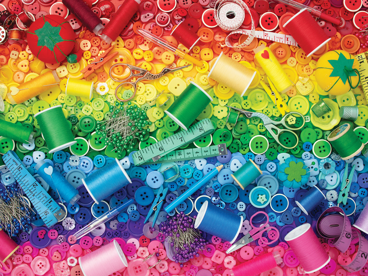 Sewing a Rainbow Crafts & Textile Arts