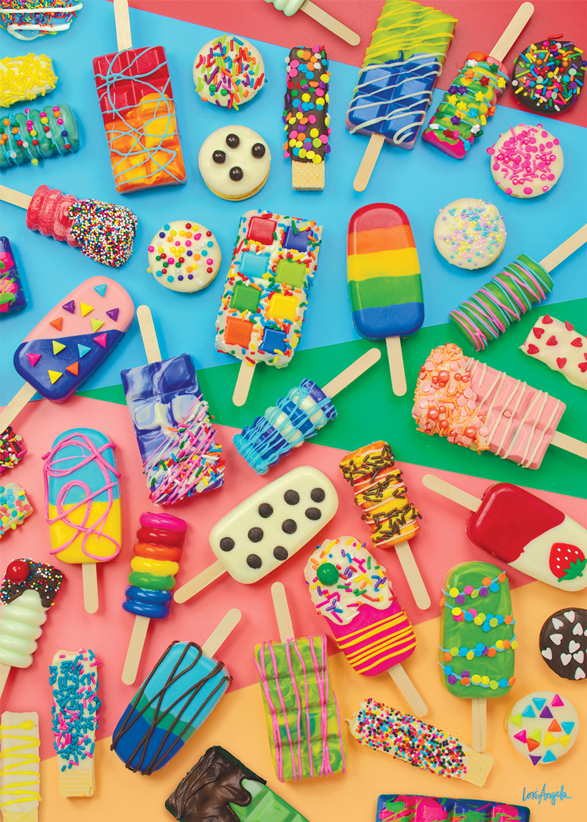 Colorful Cakesicles Dessert & Sweets Jigsaw Puzzle