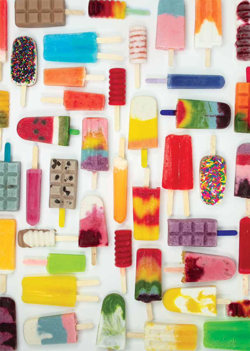 Popsicle Palette Dessert & Sweets Jigsaw Puzzle