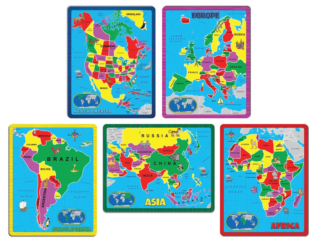 The Continent Puzzle Combo Pack