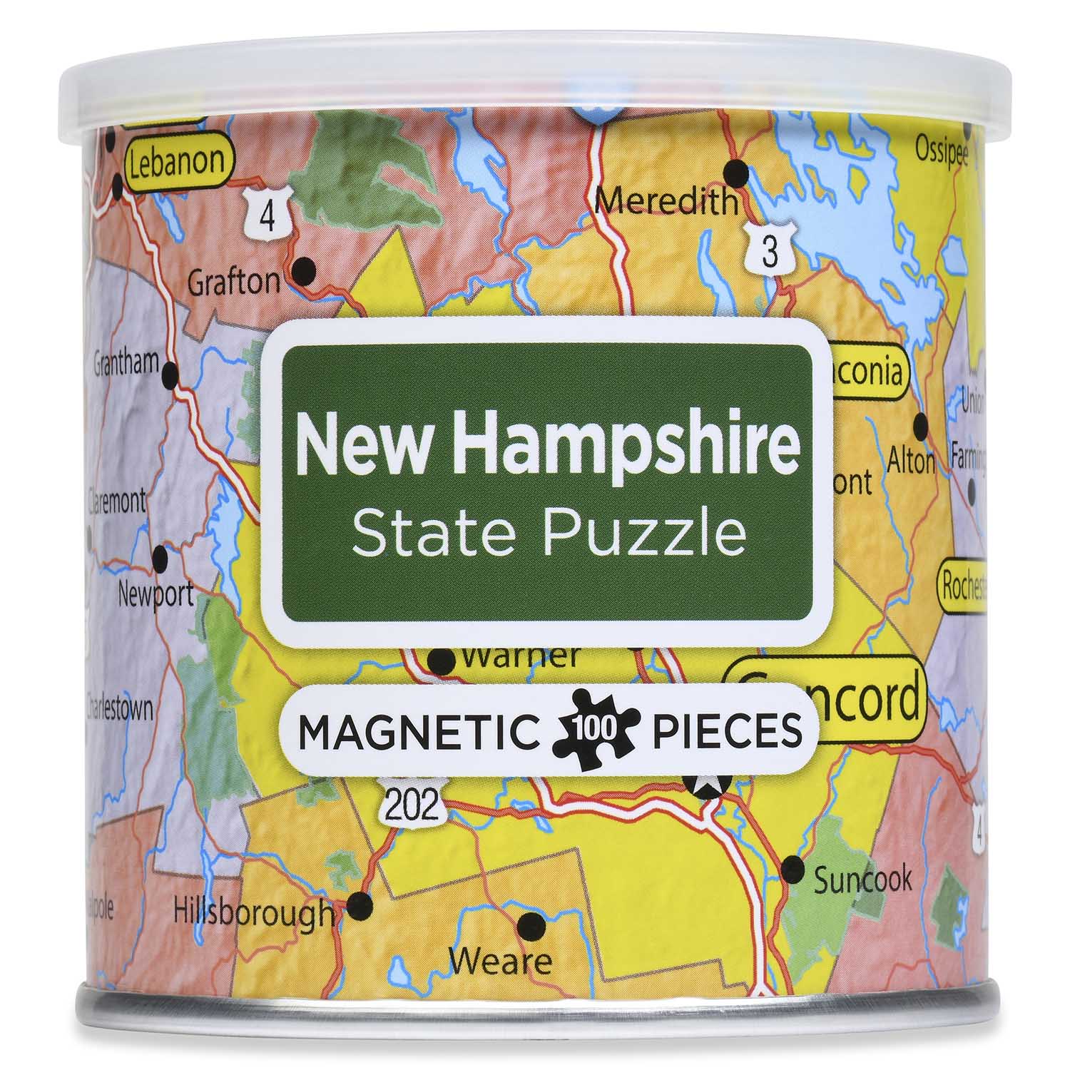 City Magnetic Puzzle New Hampshire Jigsaw Puzzle
