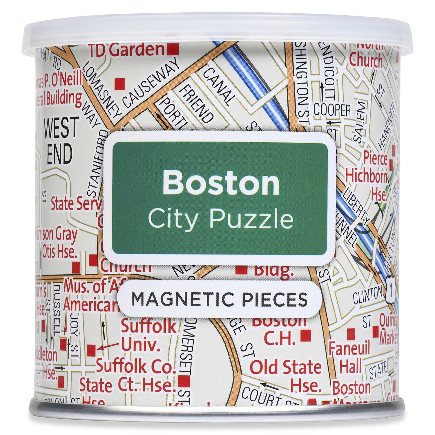 City Magnetic Puzzle Boston