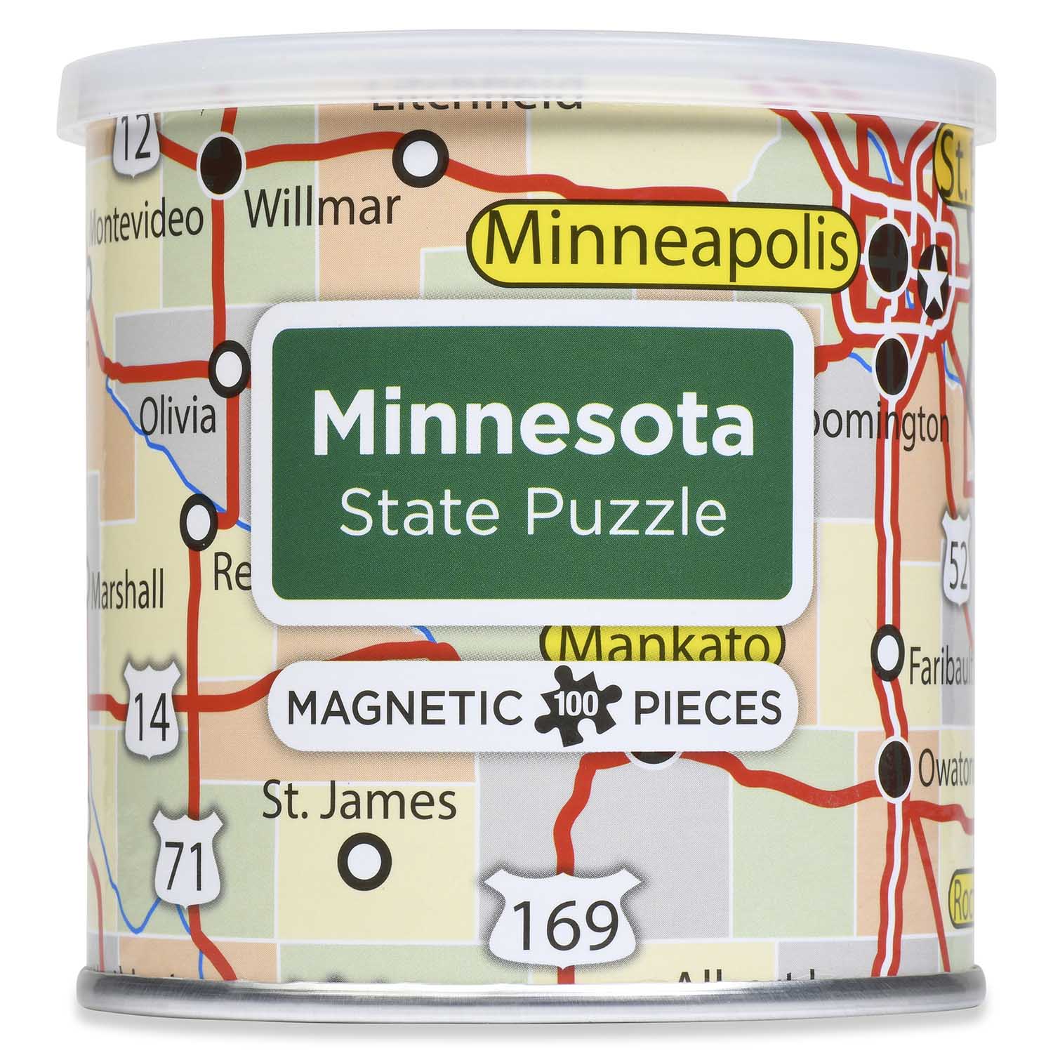 City Magnetic Puzzle Minnesota