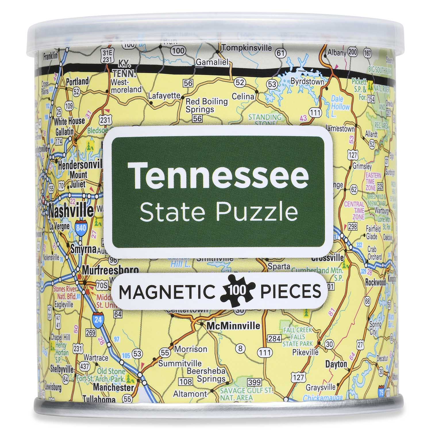 City Magnetic Puzzle Tennessee Jigsaw Puzzle