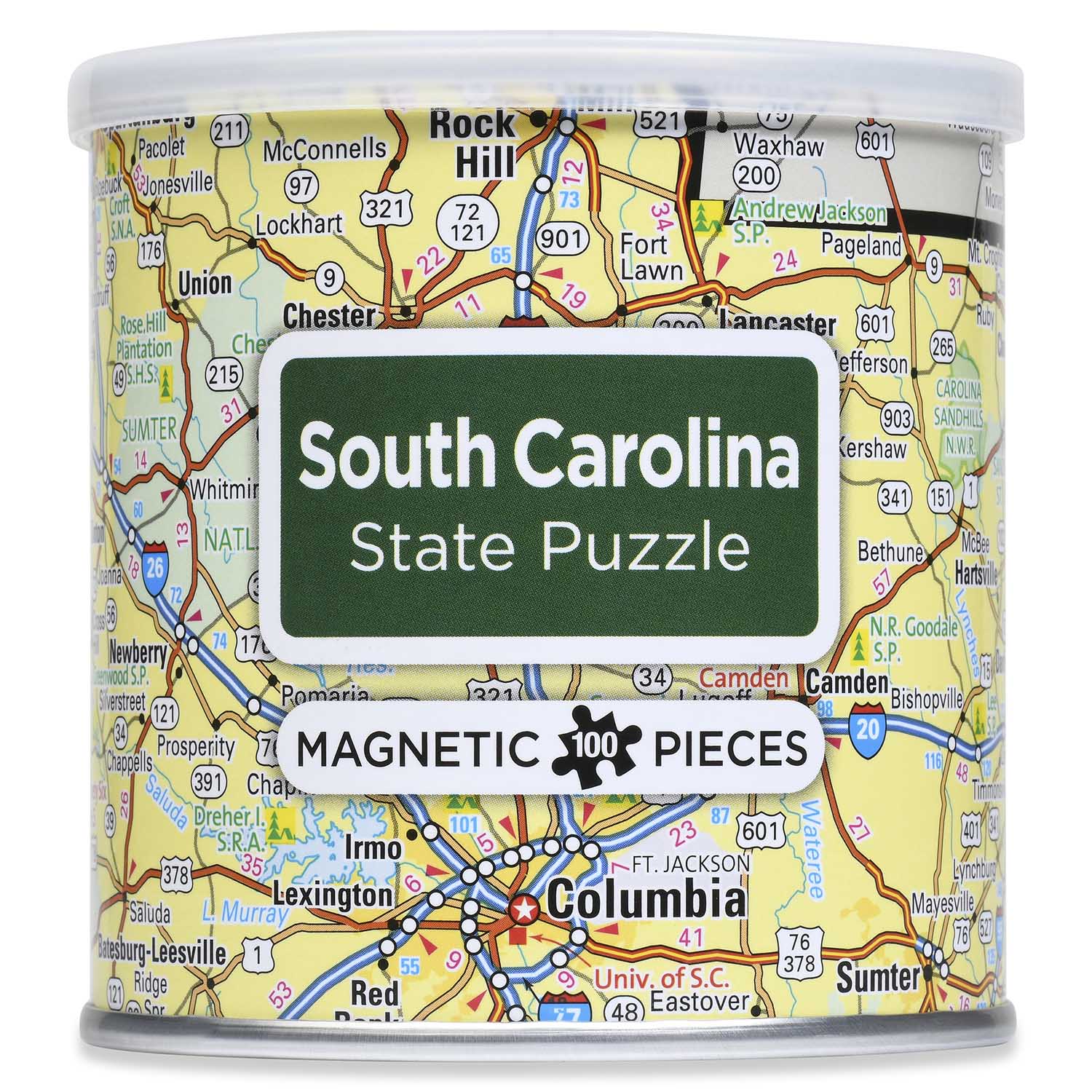 City Magnetic Puzzle South Carolina