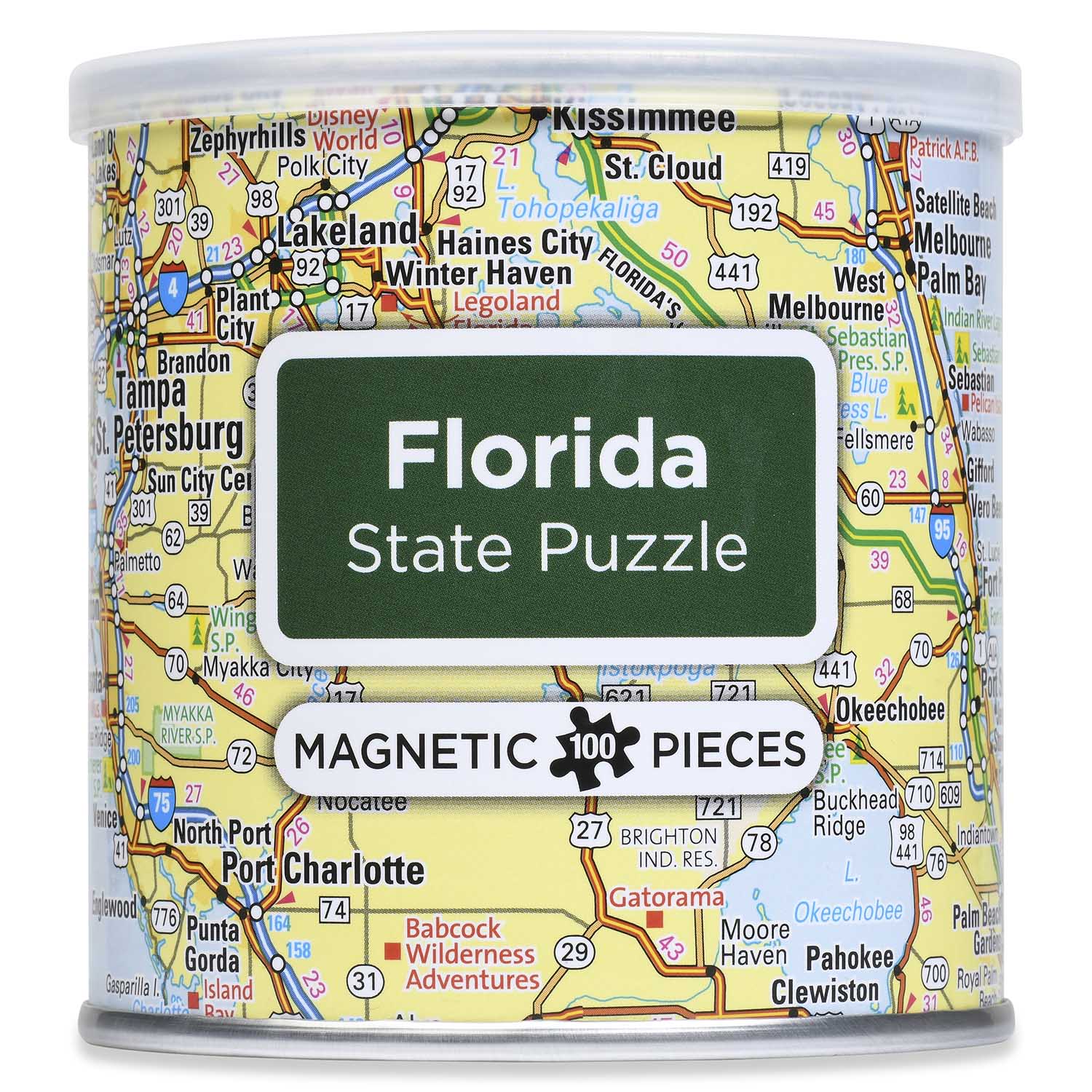 Magnetic Puzzle Florida Travel Jigsaw Puzzle