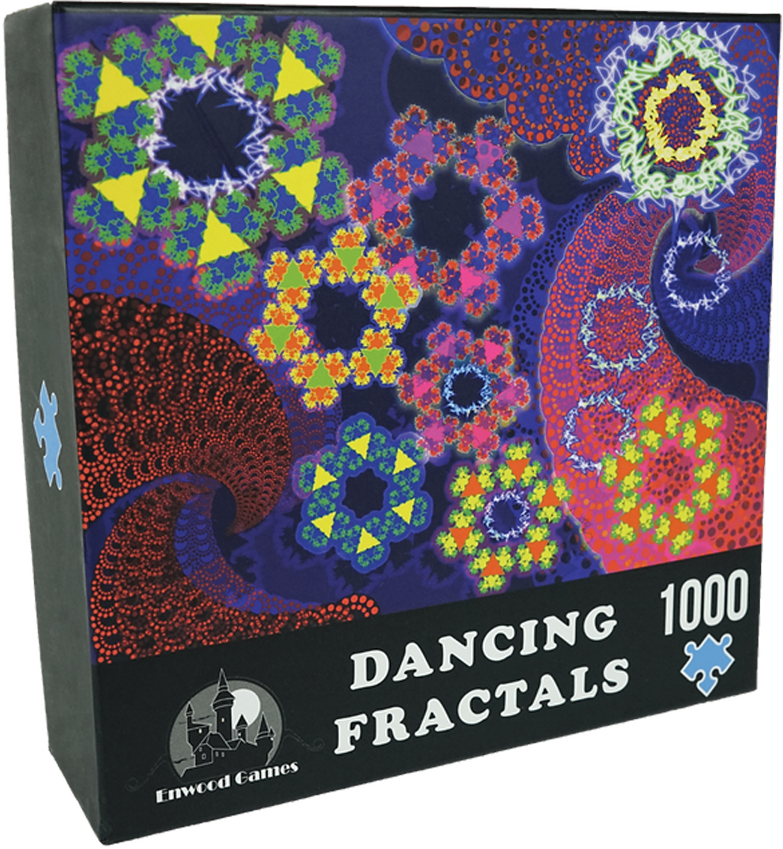 Dancing Fractals Abstract Jigsaw Puzzle