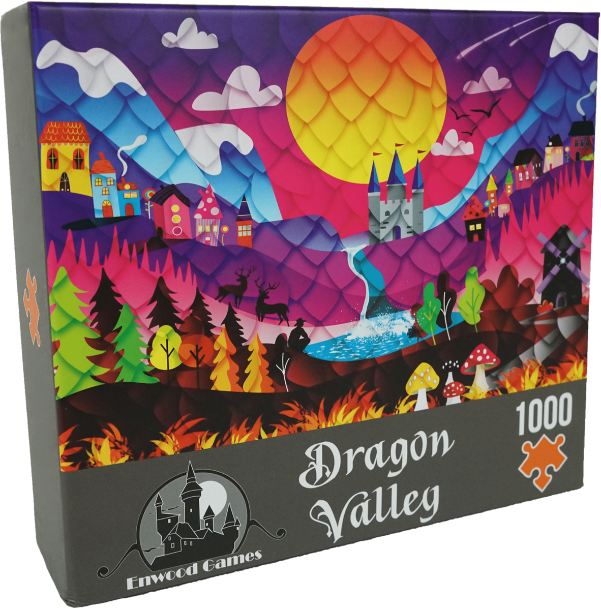 Dragon Valley Castle Jigsaw Puzzle