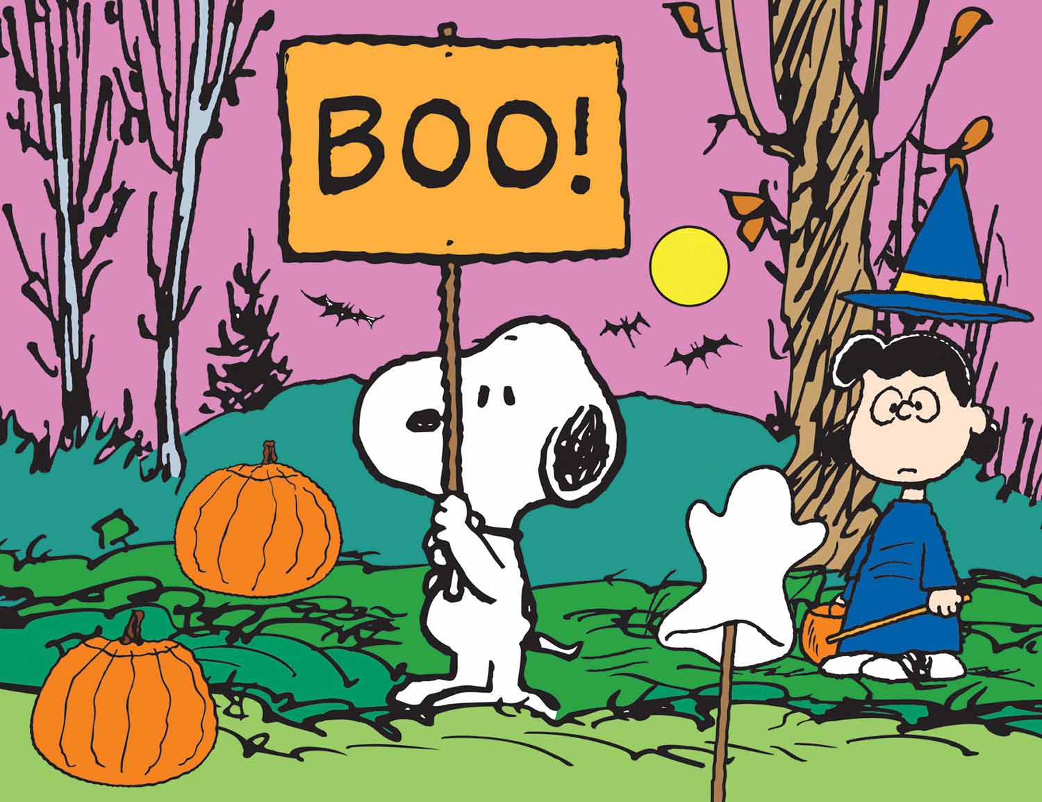Peanuts Halloween - Boo! Halloween Jigsaw Puzzle