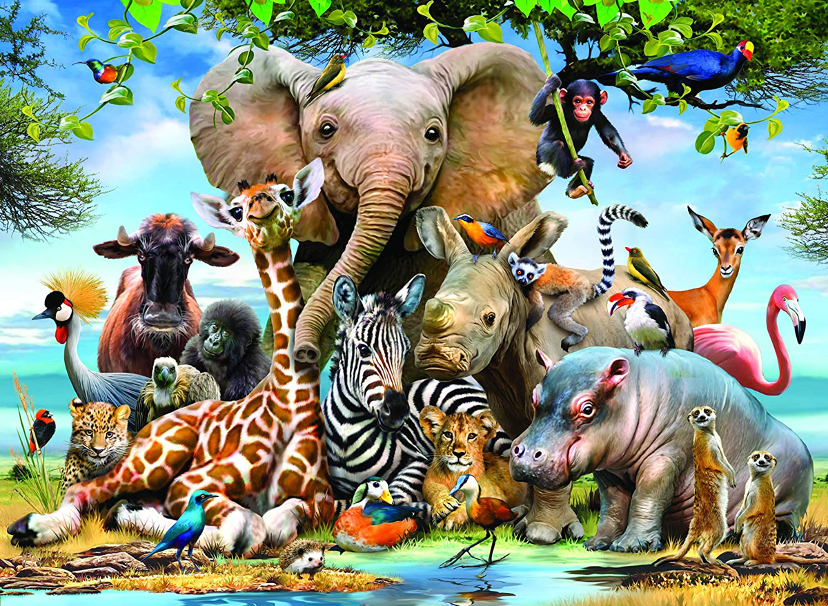 African Smile Africa Jigsaw Puzzle