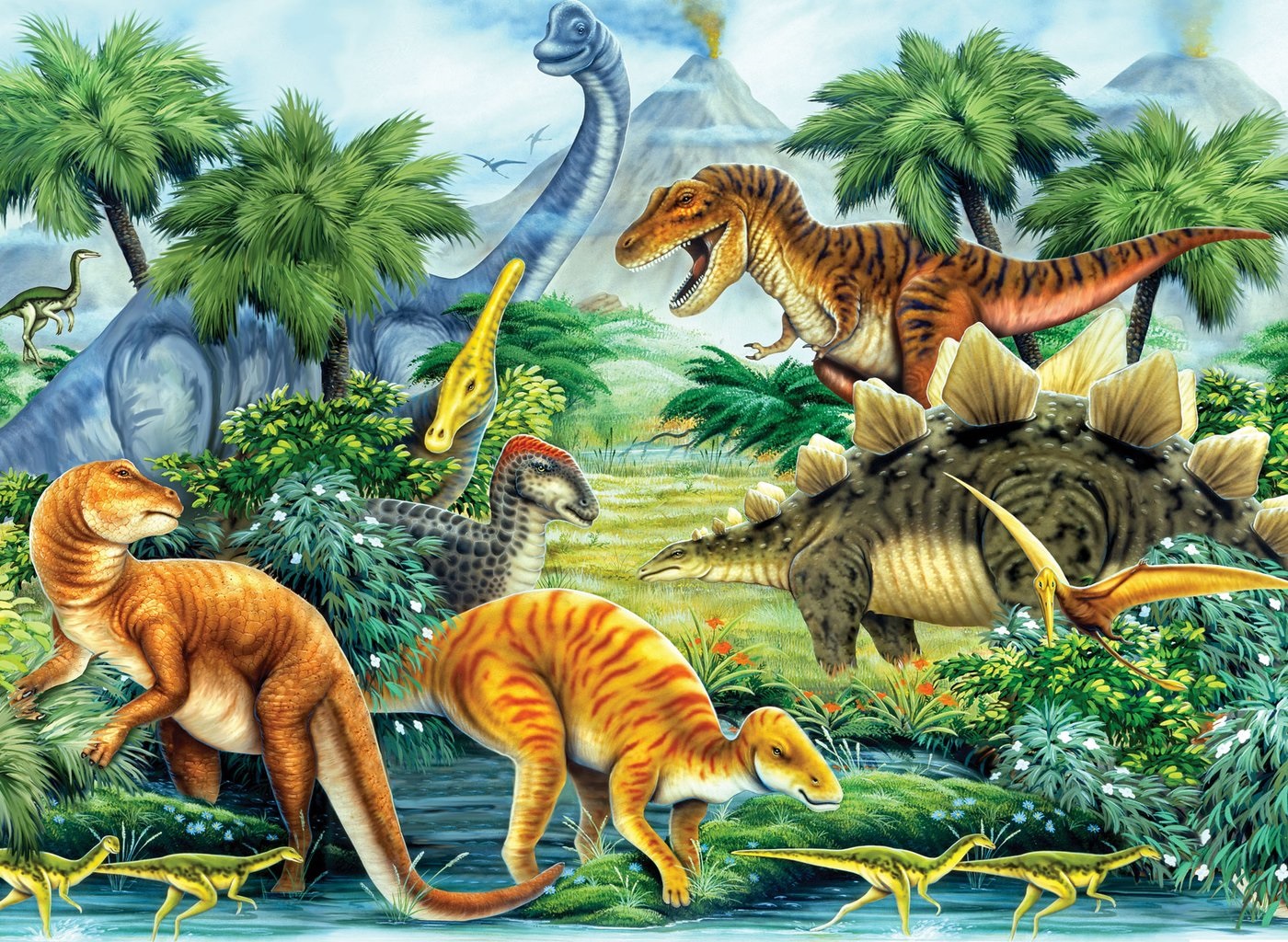 Dino Valley I Dinosaurs Jigsaw Puzzle