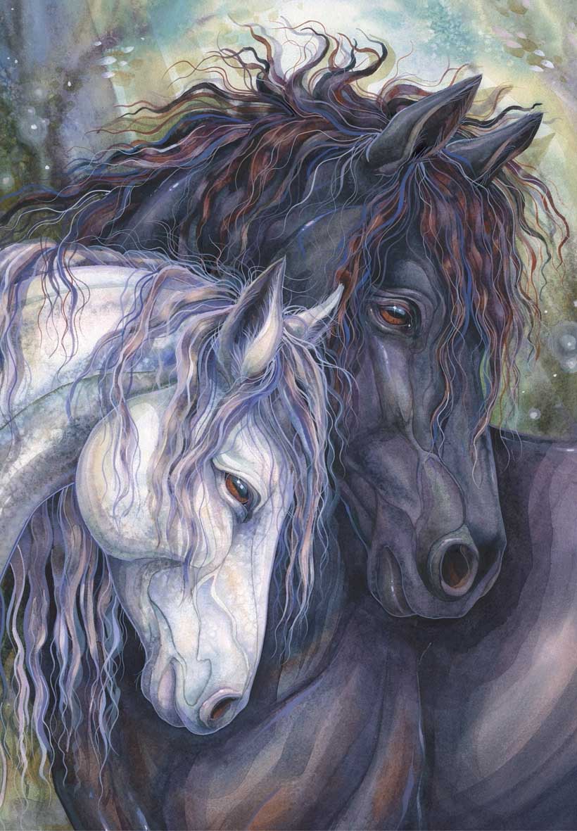 Kindred Spirits Horse Jigsaw Puzzle