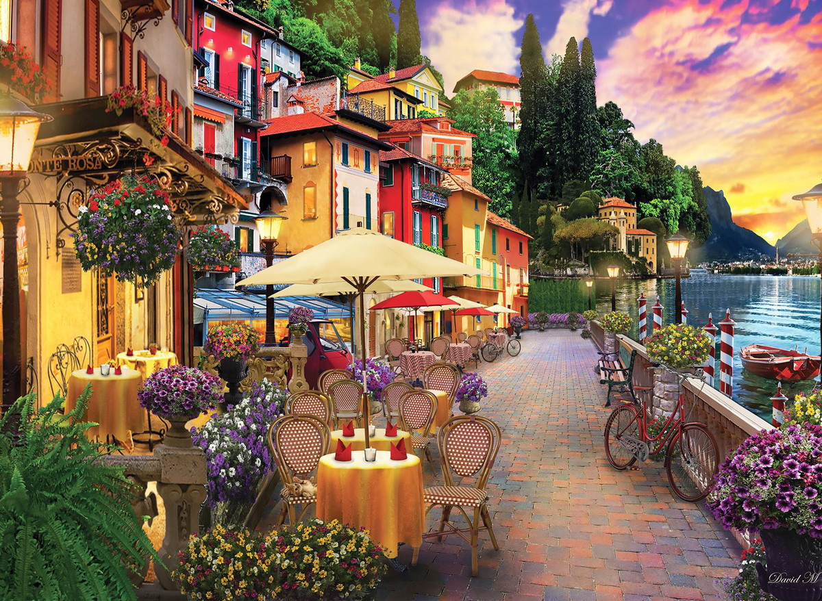 Lake Como - Scratch and Dent Italy Jigsaw Puzzle