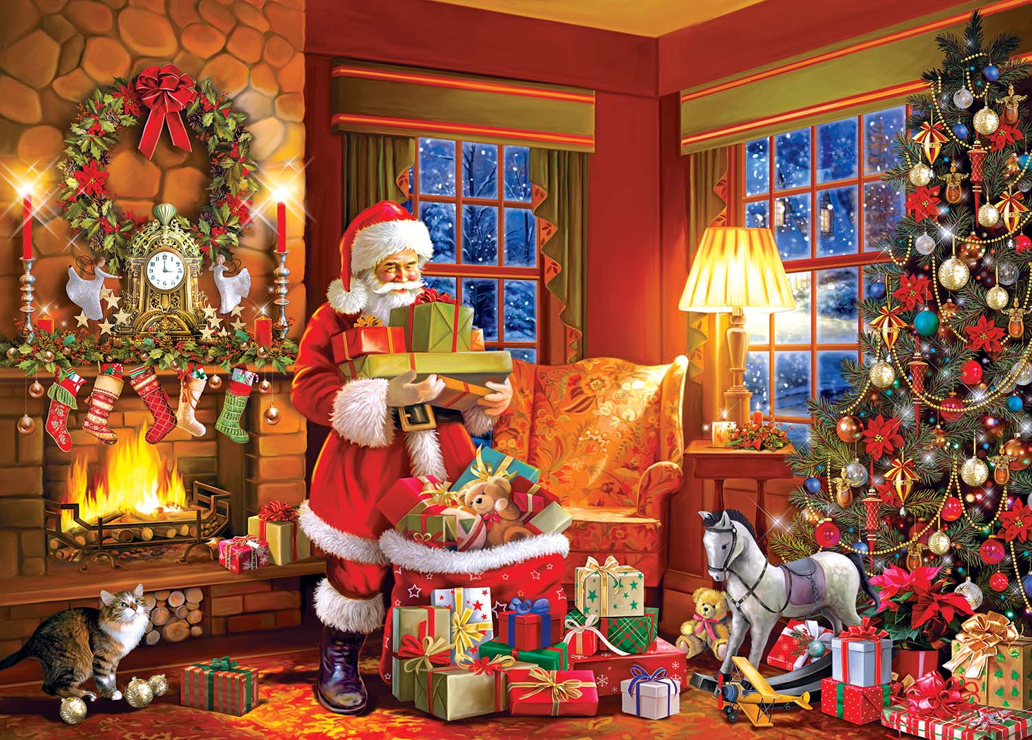 Christmas Eve Delivery Christmas Jigsaw Puzzle