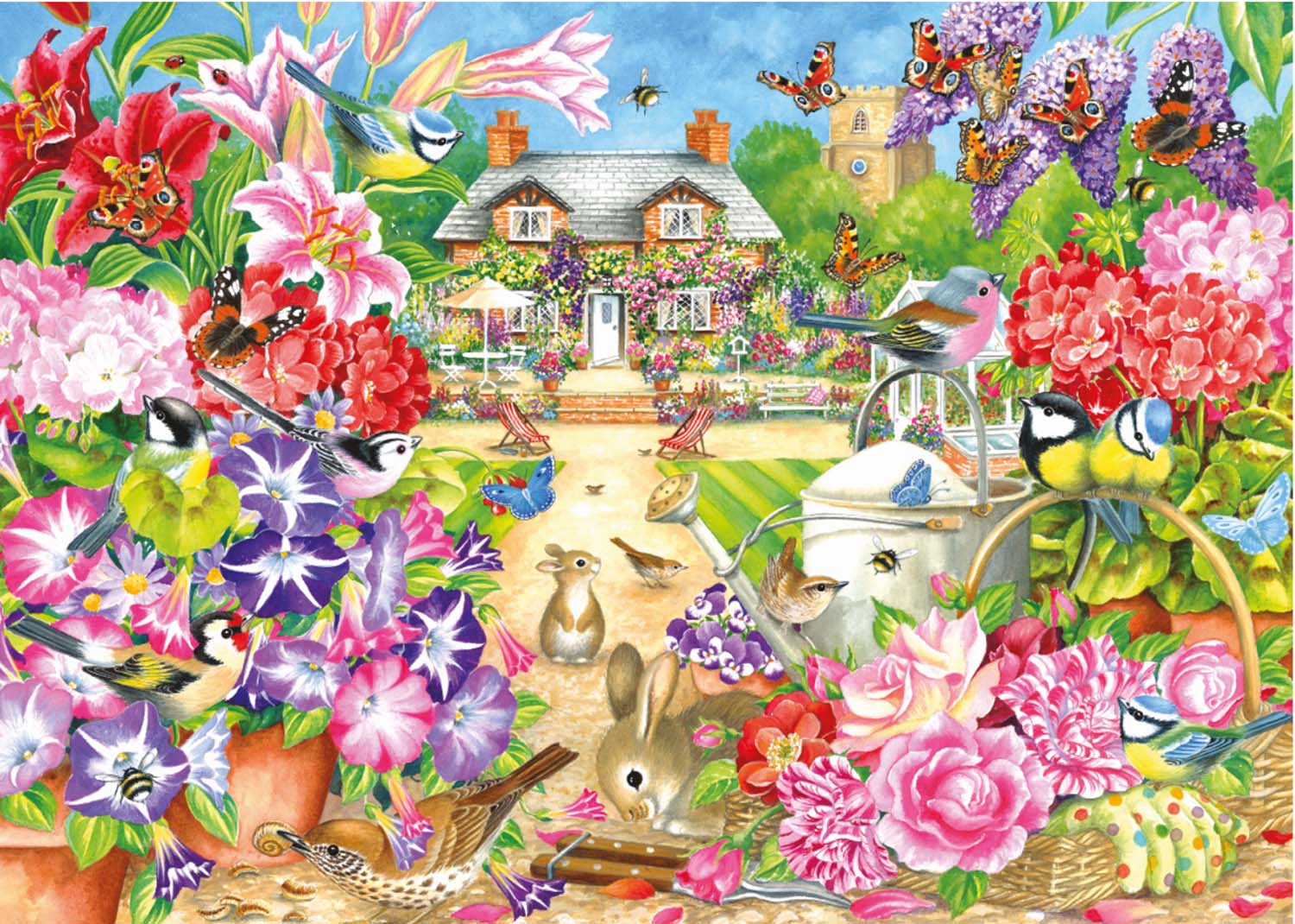 Summer Garden Summer Jigsaw Puzzle