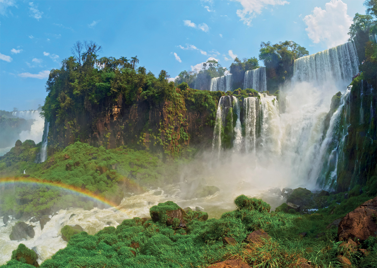 Iguazu Falls, 500 Pieces, Jumbo | Puzzle Warehouse