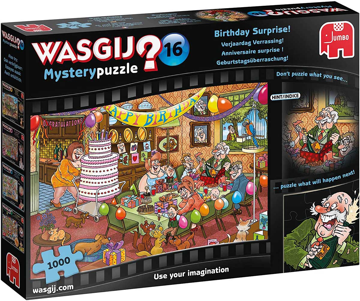 Wasgij Mystery 19: Bingo Blunder!, 1000 Pieces, Jumbo