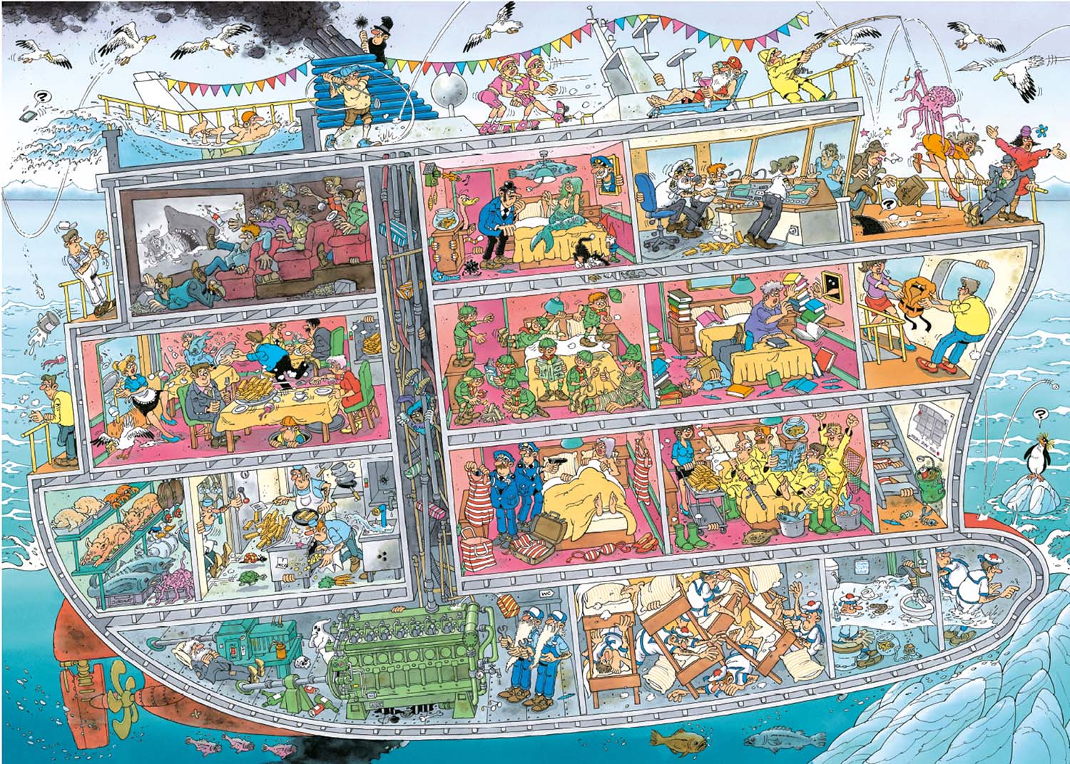 The Cruise Ship Boat Jigsaw Puzzle