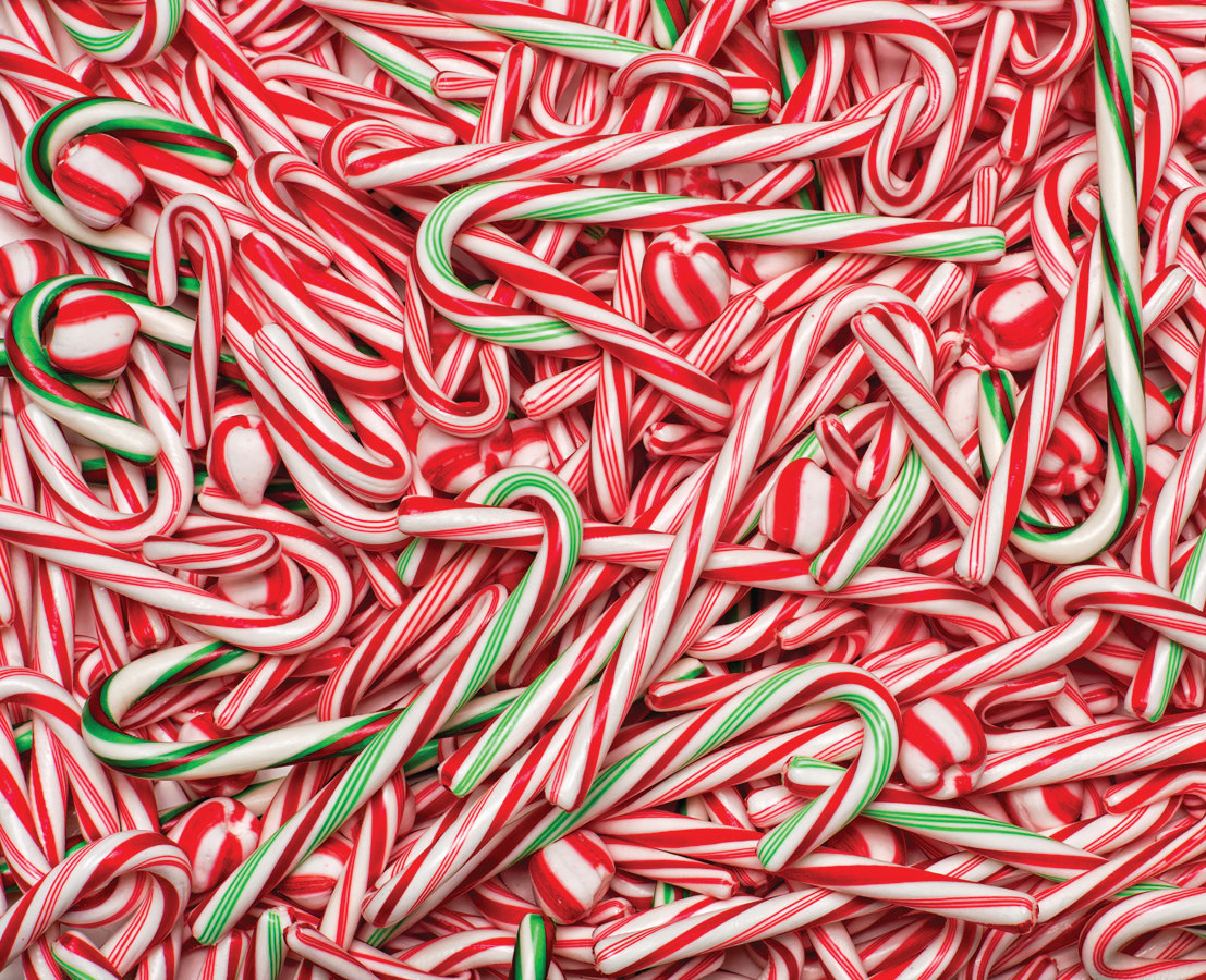 Candy Canes Christmas Jigsaw Puzzle