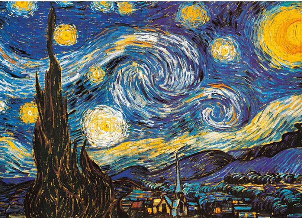 Starry Night Fine Art Jigsaw Puzzle