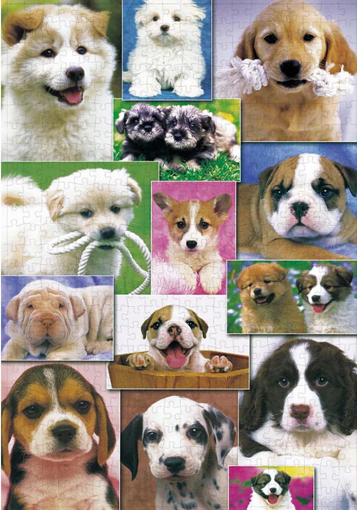 Young Puppies Dogs Jigsaw Puzzle