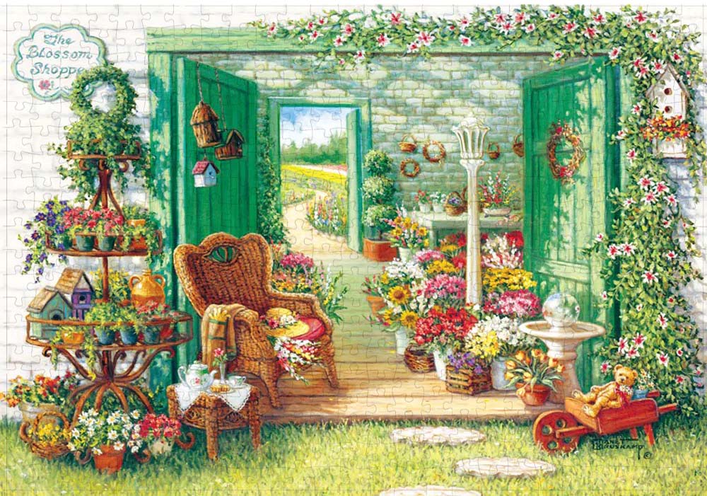 Flower Shop Flower & Garden Jigsaw Puzzle