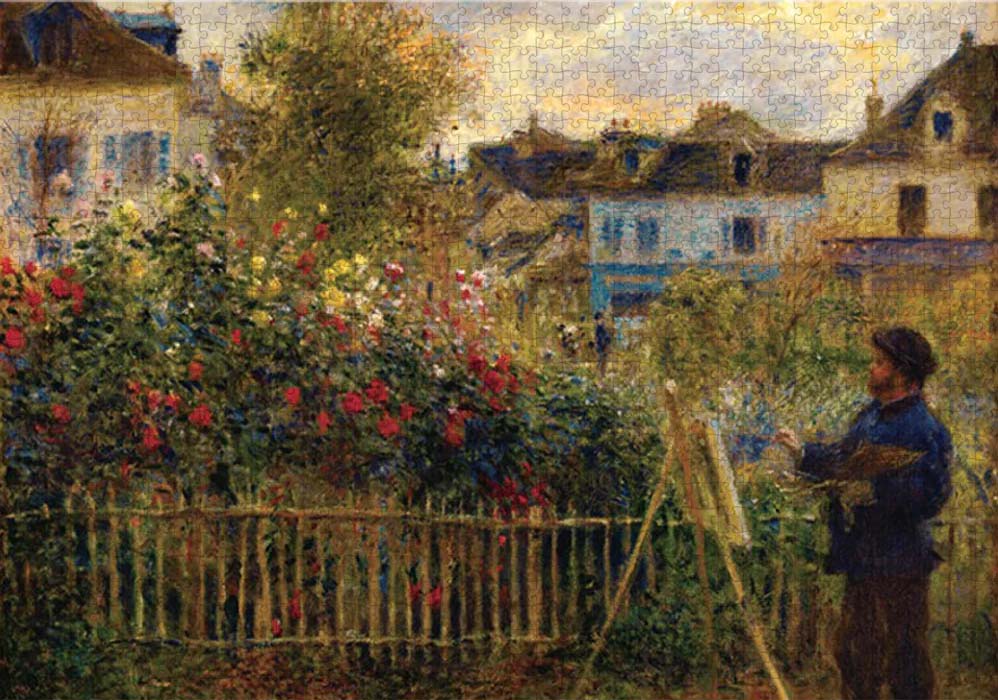 Monet Garden Fine Art Jigsaw Puzzle