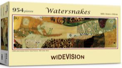 Water Snakes Fine Art Glow in the Dark Puzzle