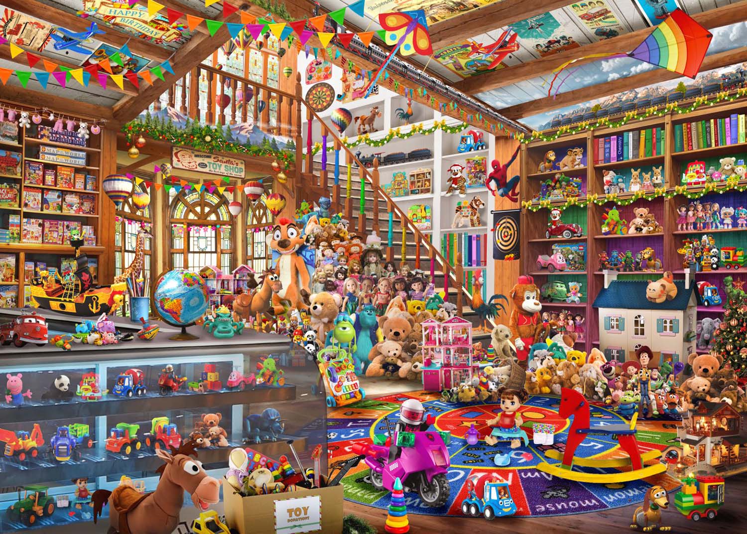 Toy Shopping - <strong>Premium Puzzle!</strong> Shopping Jigsaw Puzzle