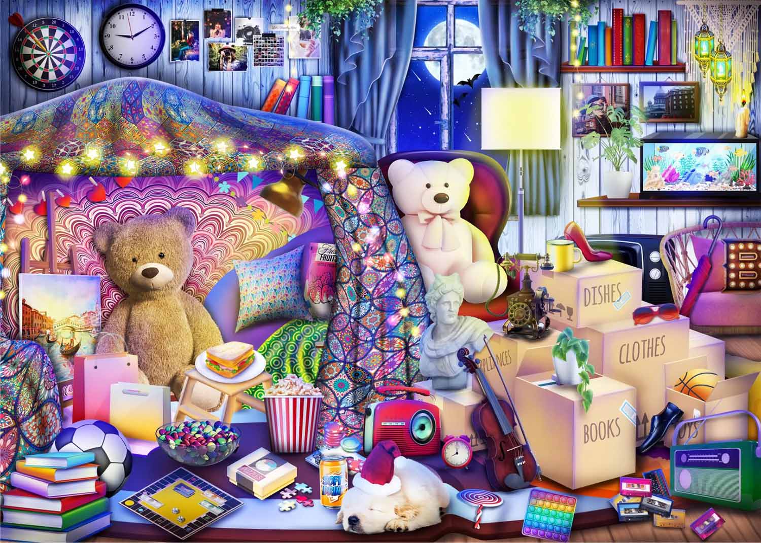 Teddy's Room - <strong>Premium Puzzle!</strong> Bear Jigsaw Puzzle