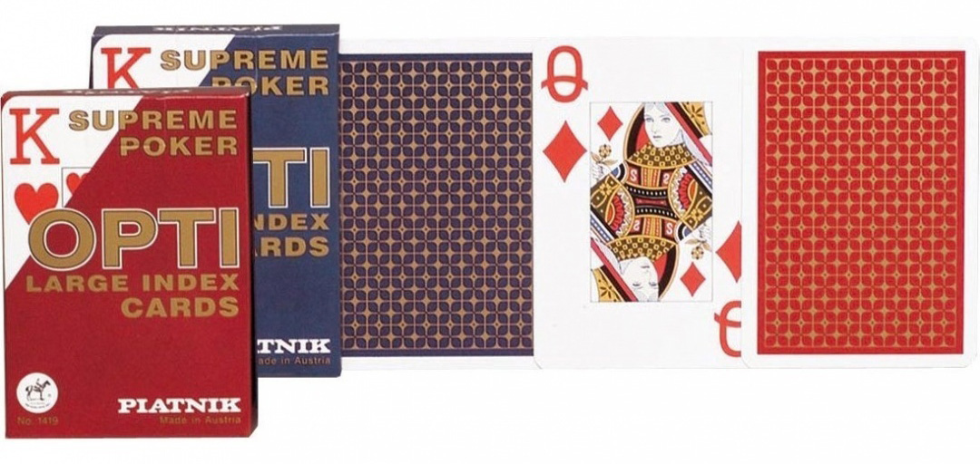 Single Deck - Opti Poker - Color Varies