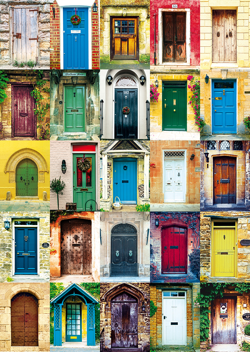 Doors Collage Jigsaw Puzzle