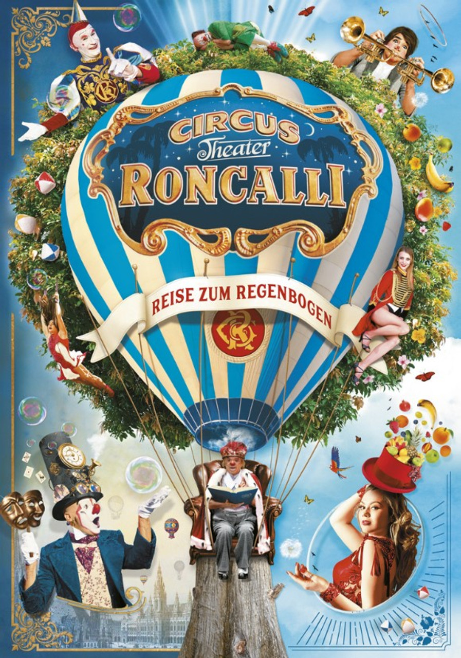 Circus Roncalli Hot Air Balloon Jigsaw Puzzle