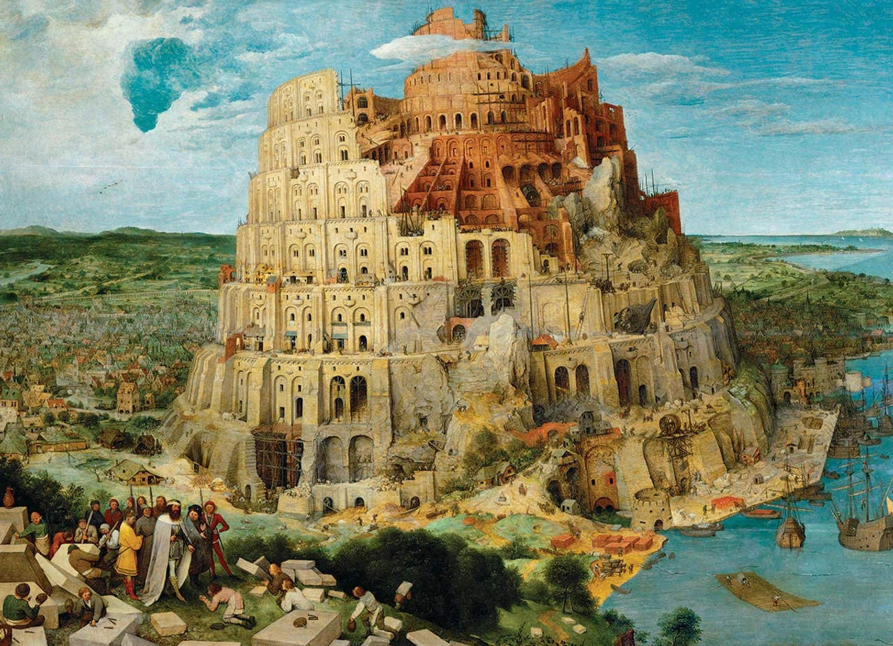 Tower of Babel Religious Jigsaw Puzzle