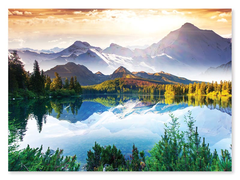 Mountain Lake, 1500 Pieces, Melissa and Doug | Puzzle Warehouse