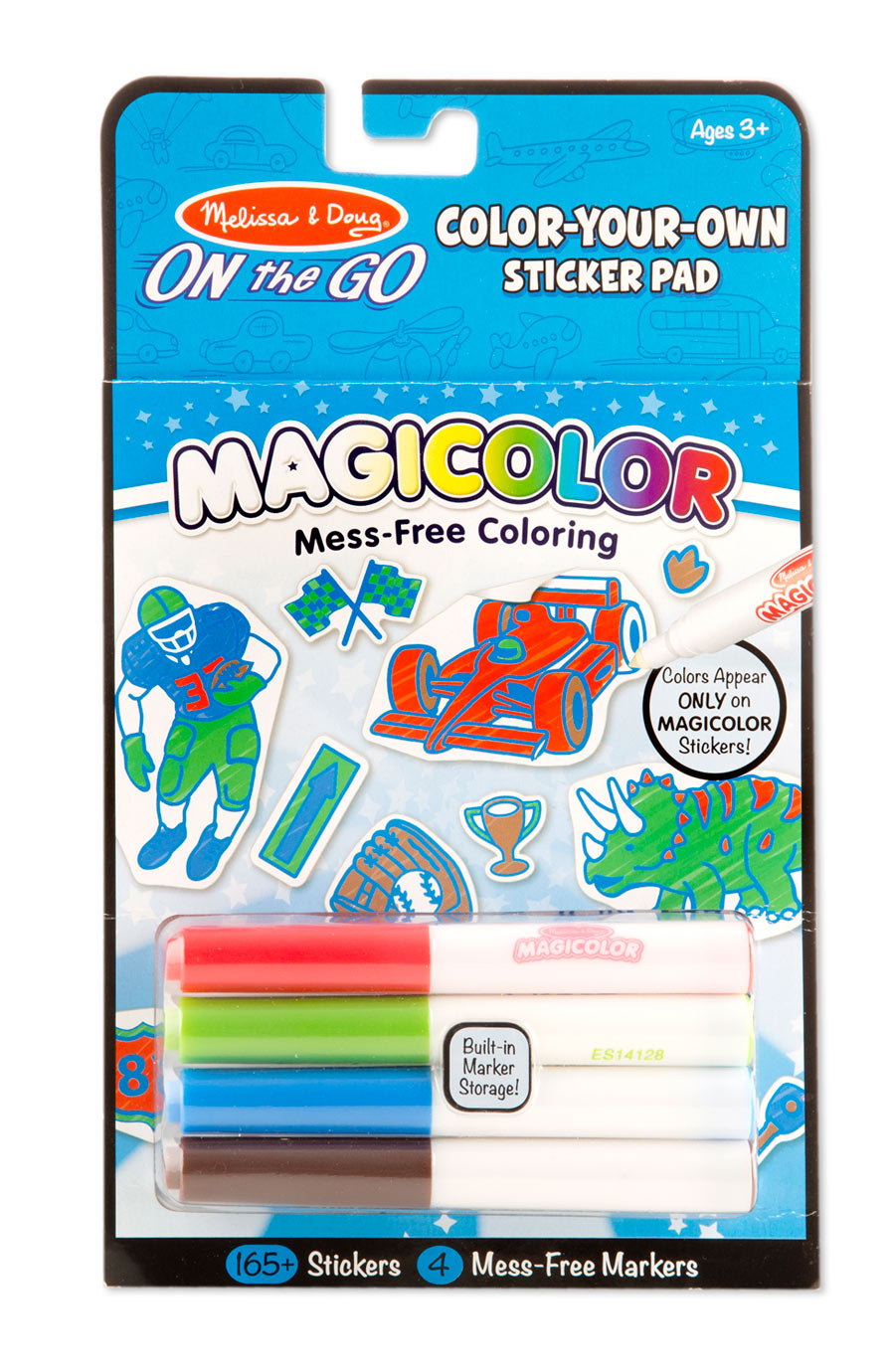 Melissa & Doug Blue Sticker Collection