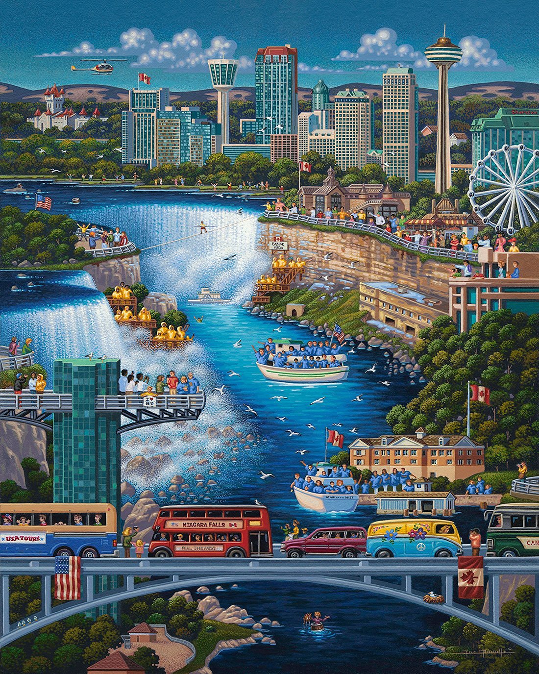 Niagara Falls United States Jigsaw Puzzle
