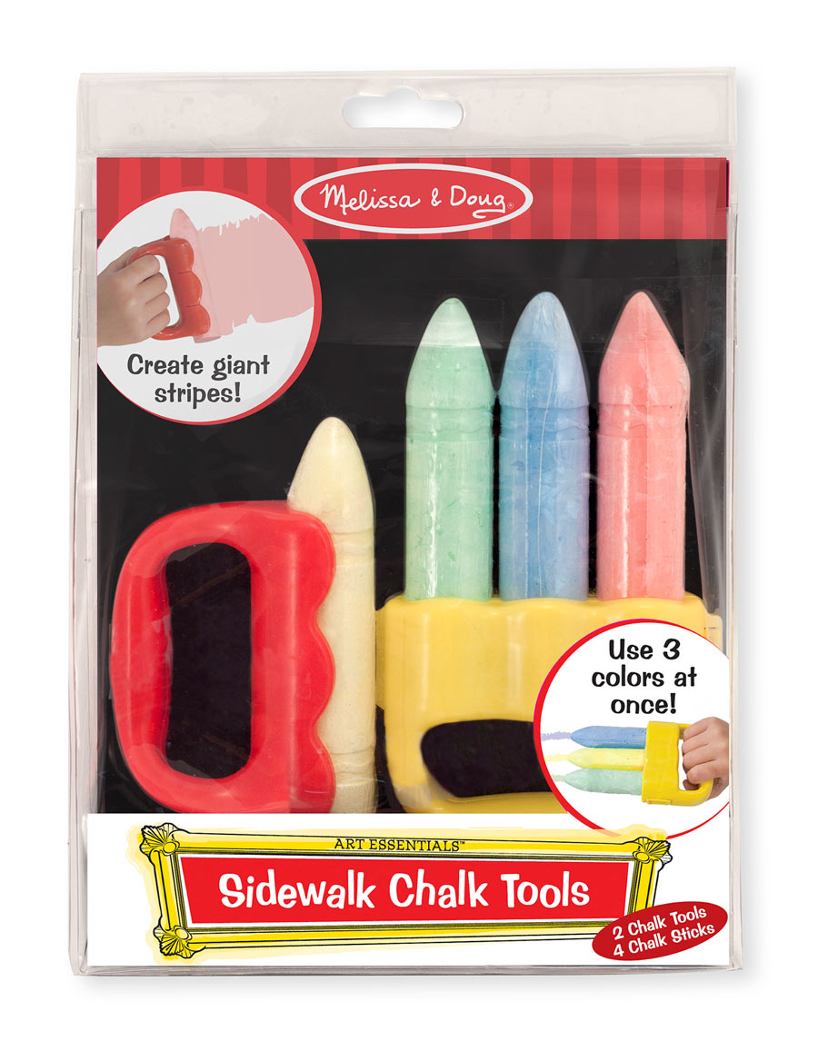 Sidewalk Chalk Tools, Melissa and Doug | Puzzle Warehouse