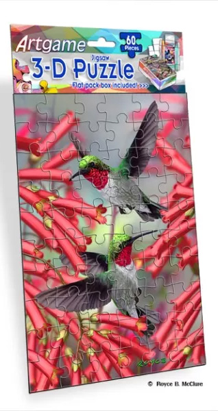 Hummingbirds Mini Birds Jigsaw Puzzle