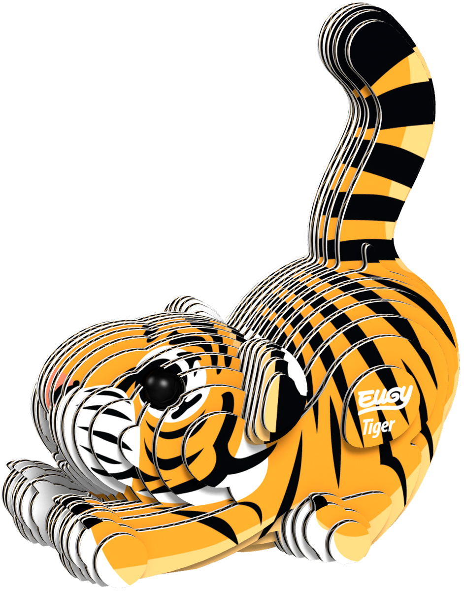 Tiger Eugy Big Cats 3D Puzzle