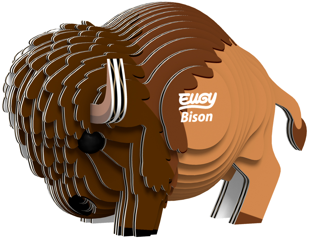 Bison Eugy Animals 3D Puzzle