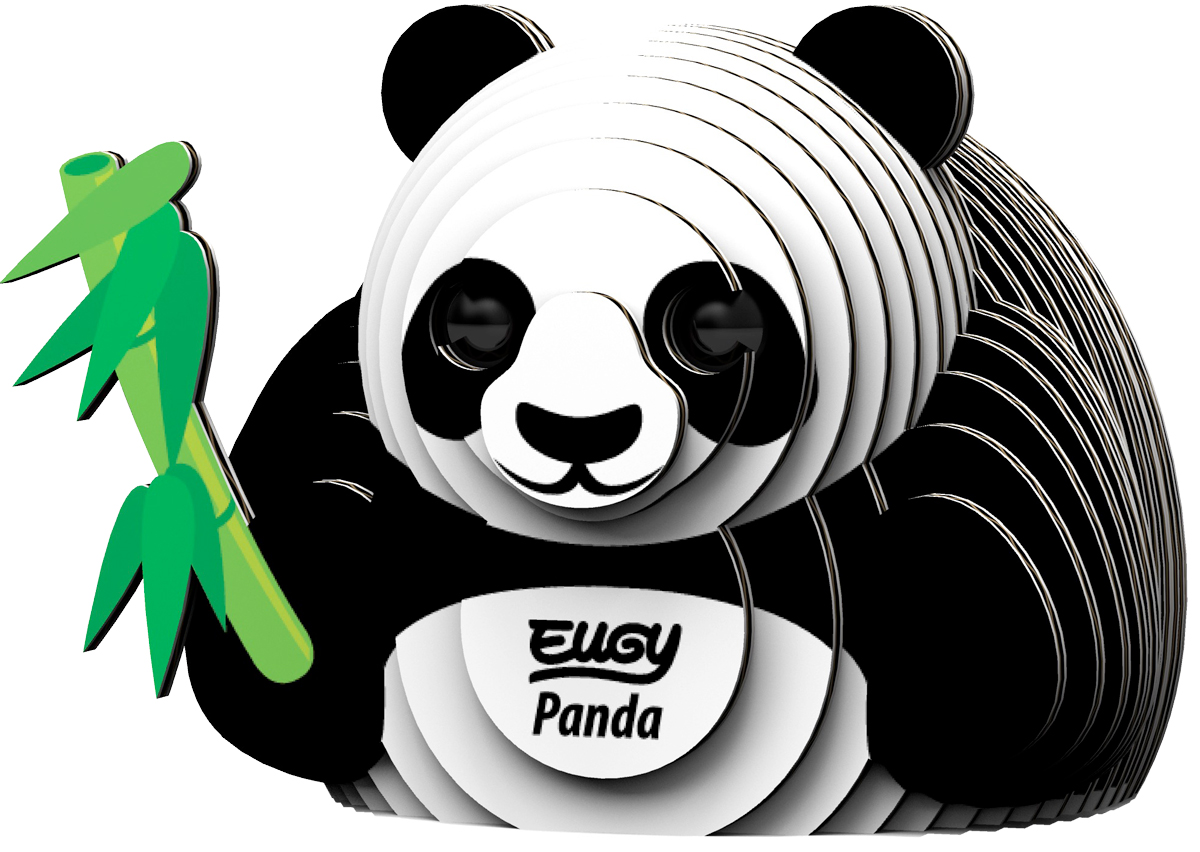 Panda Eugy Animals 3D Puzzle
