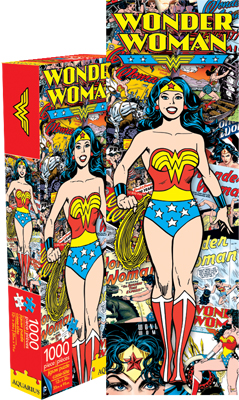 Jigsaw puzzle Entertainment DC Comics covers Wonder Woman 1000 piece NEW 