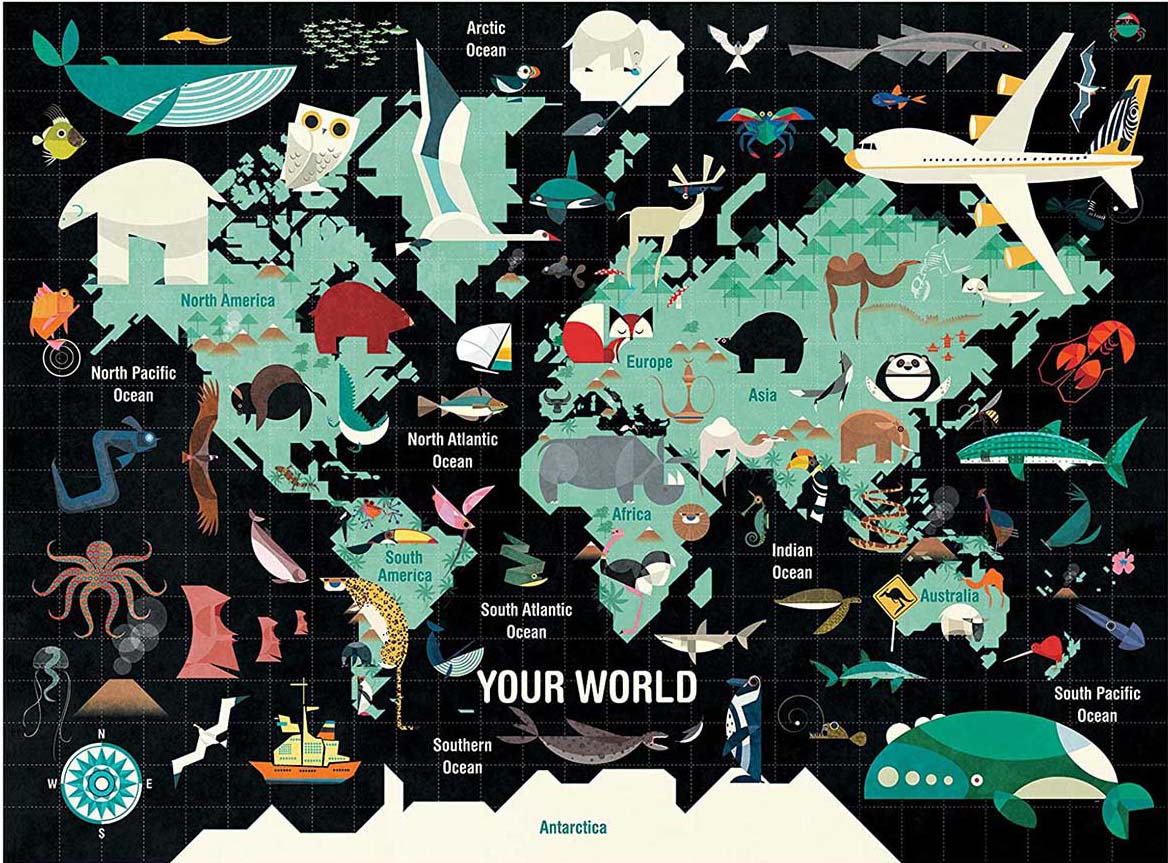 Your World Maps & Geography Jigsaw Puzzle