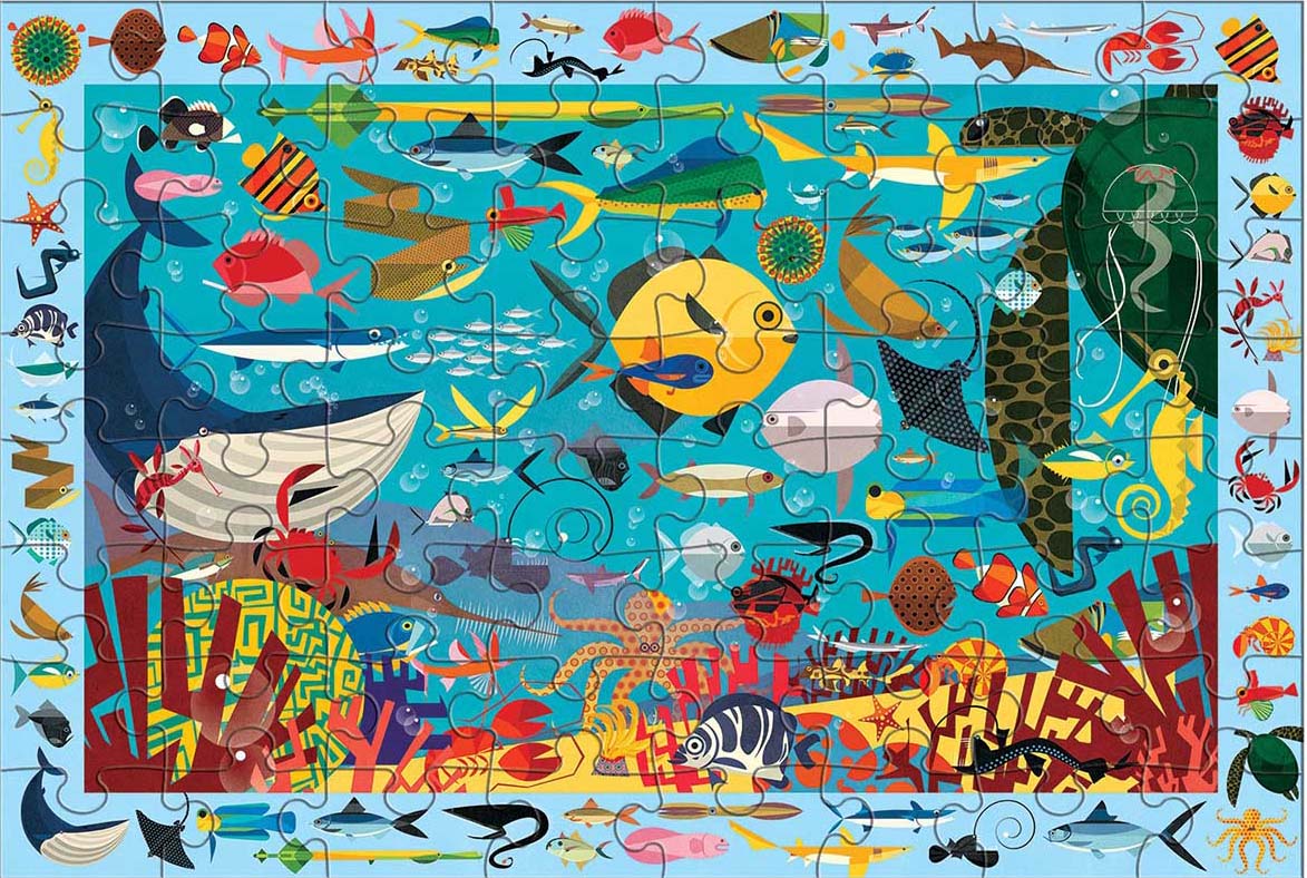 Ocean Life Animals Jigsaw Puzzle